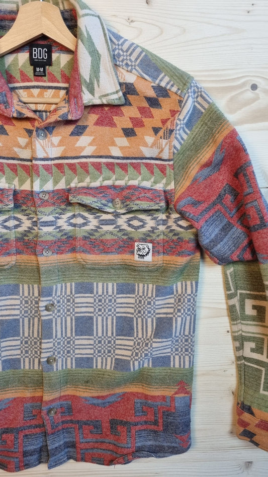 Chemise BDG à motif - M