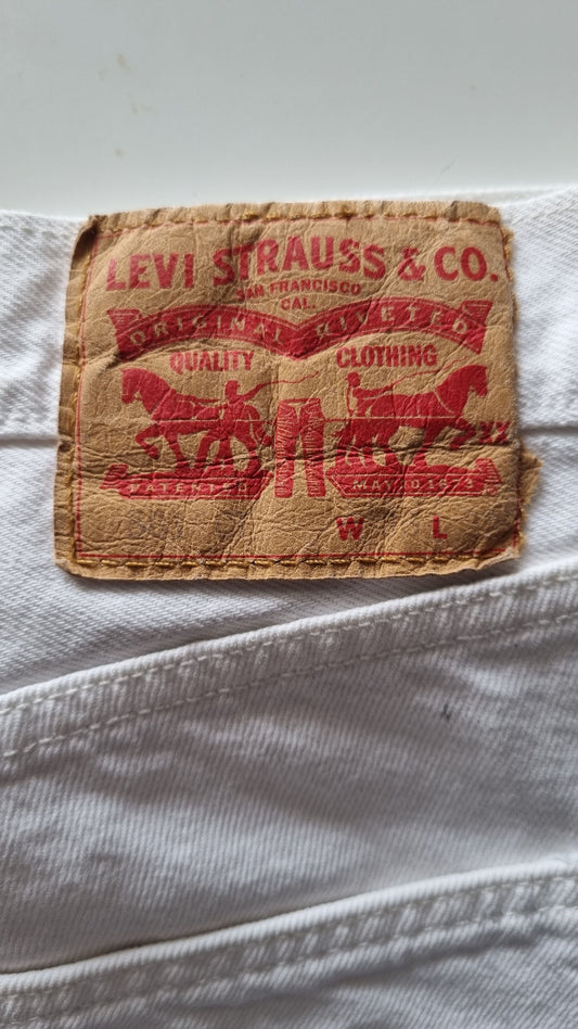 Jean Levi’s blanc - W36/L32