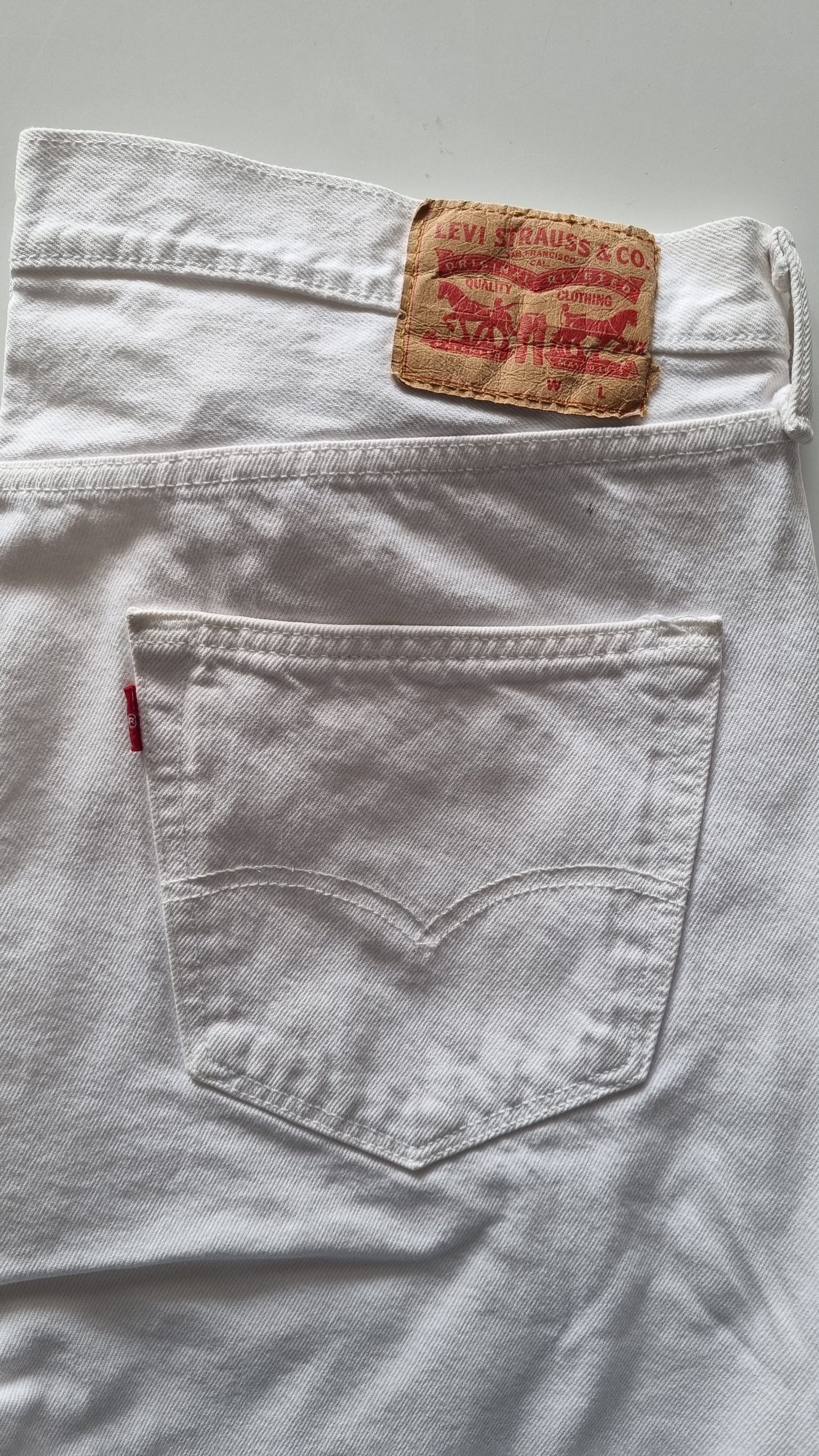 Jean Levi’s blanc - W36/L32