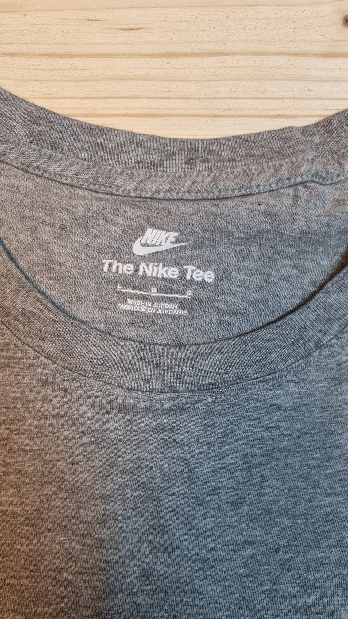 T-shirt gris Nike - L