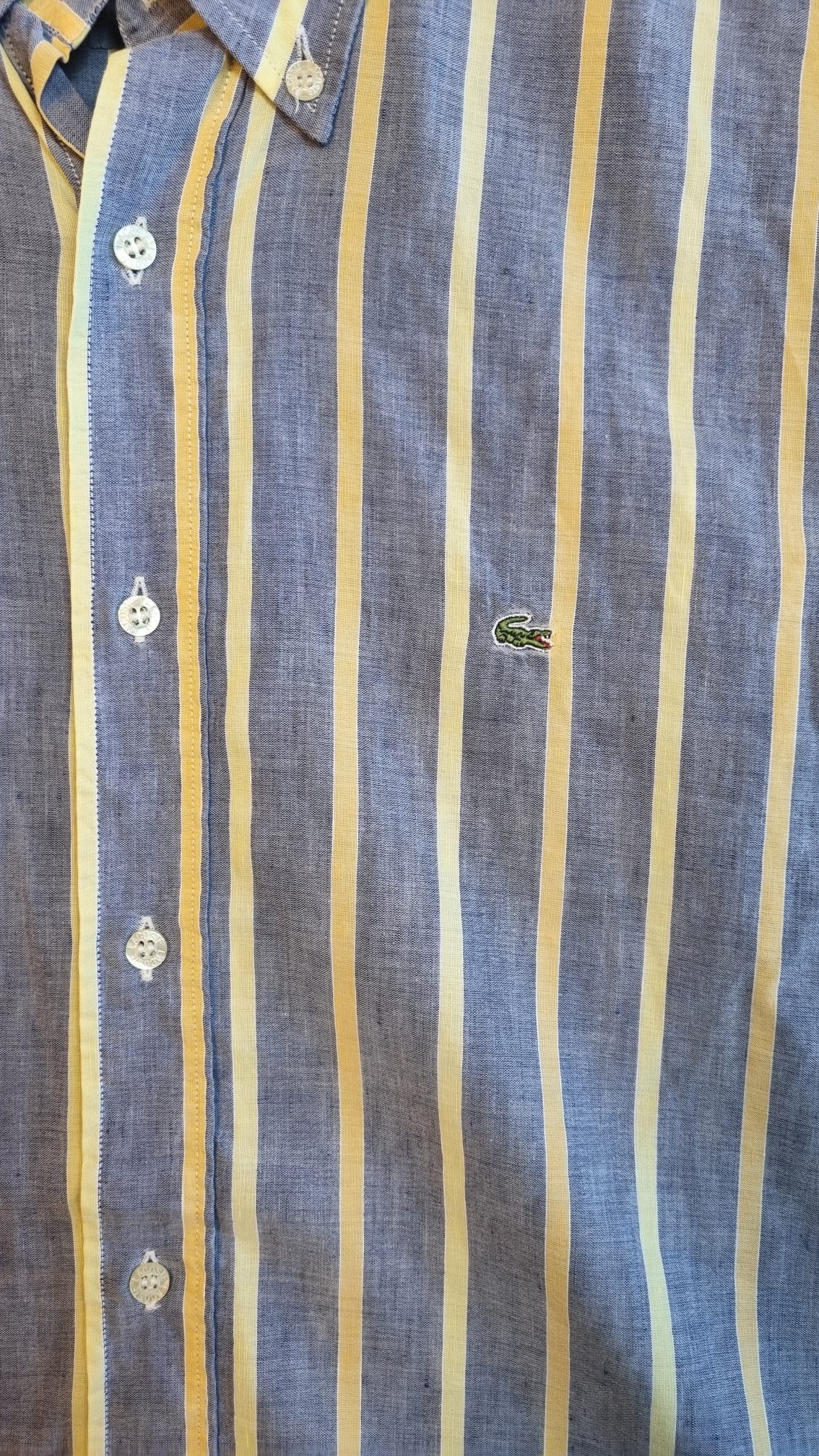 Chemise Lacoste rayé - M