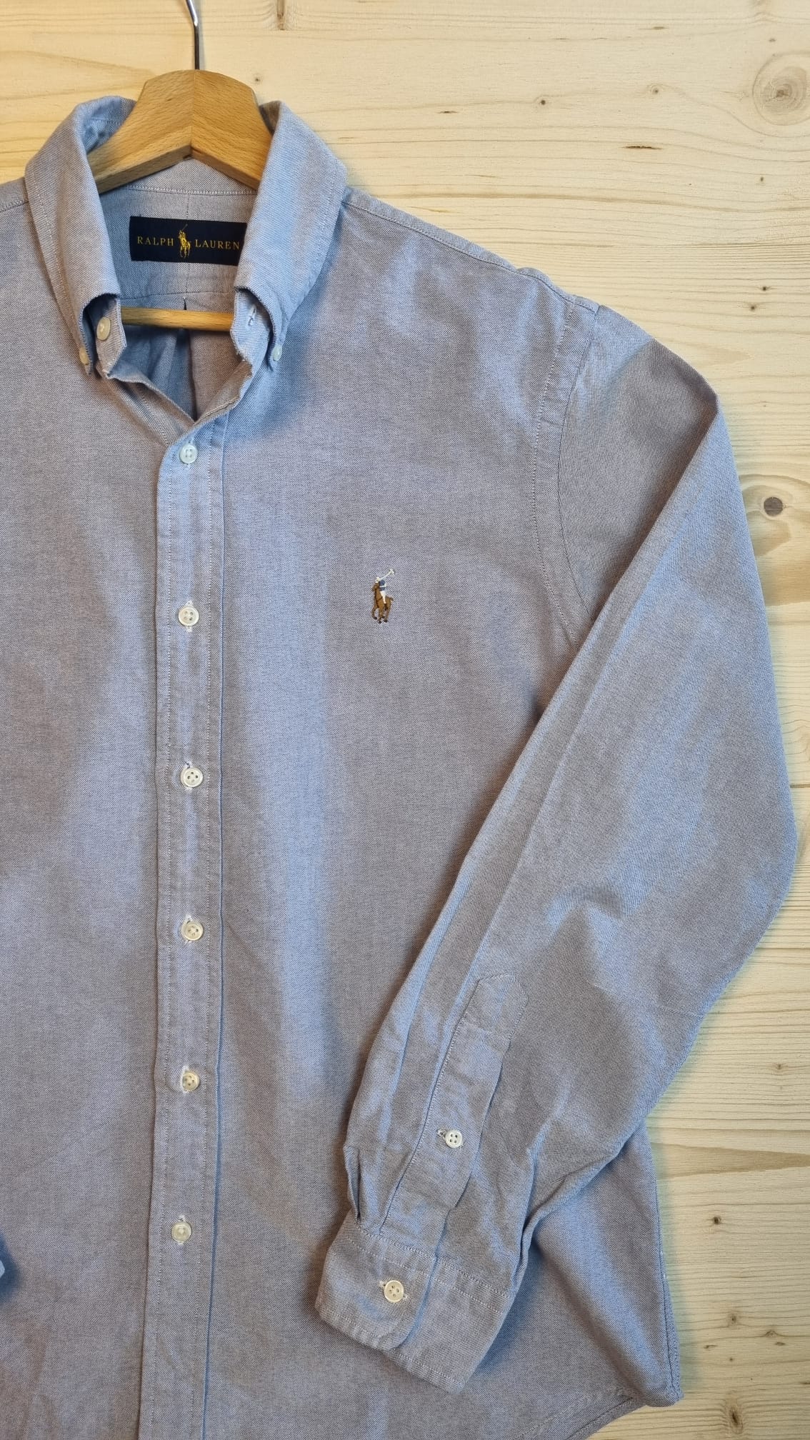 Chemise Ralph Lauren bleu - M