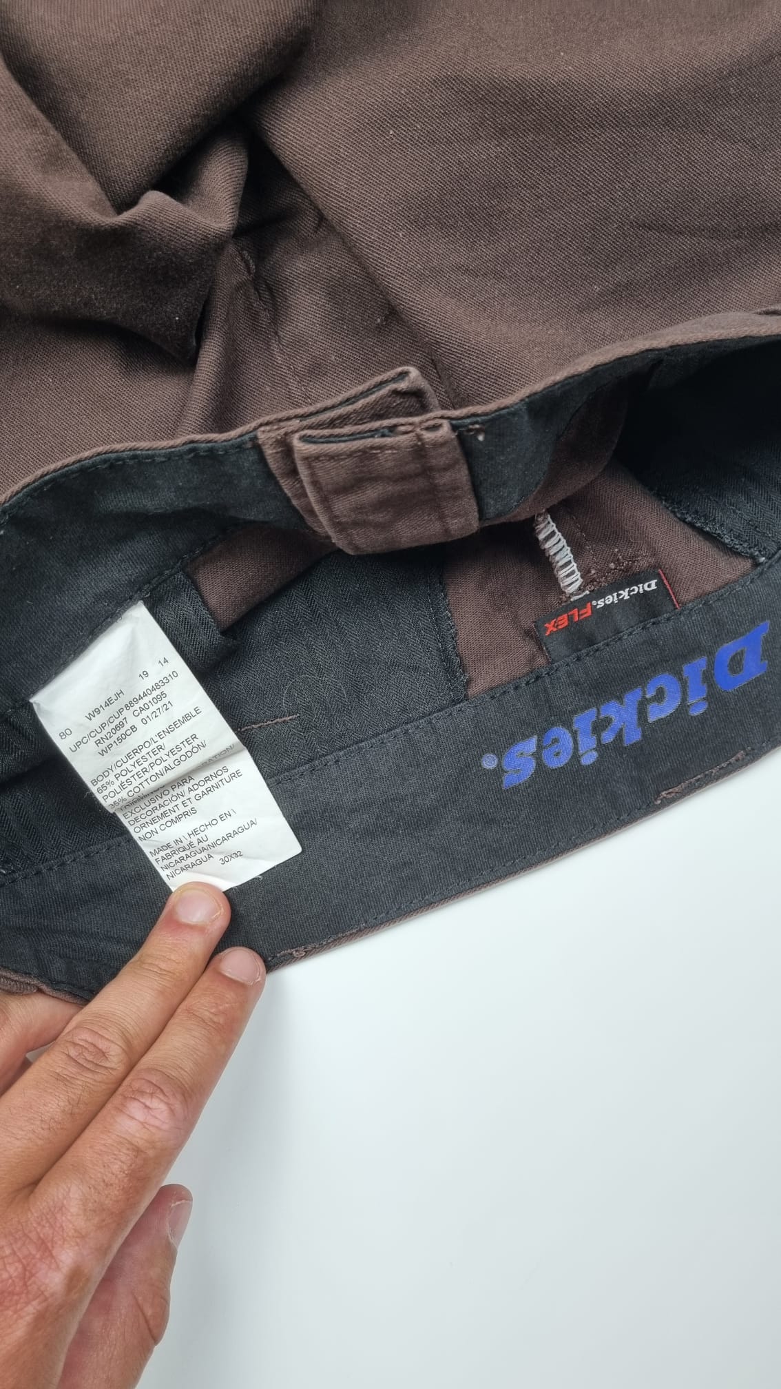 Pantalon Dickies marron - W30/L32