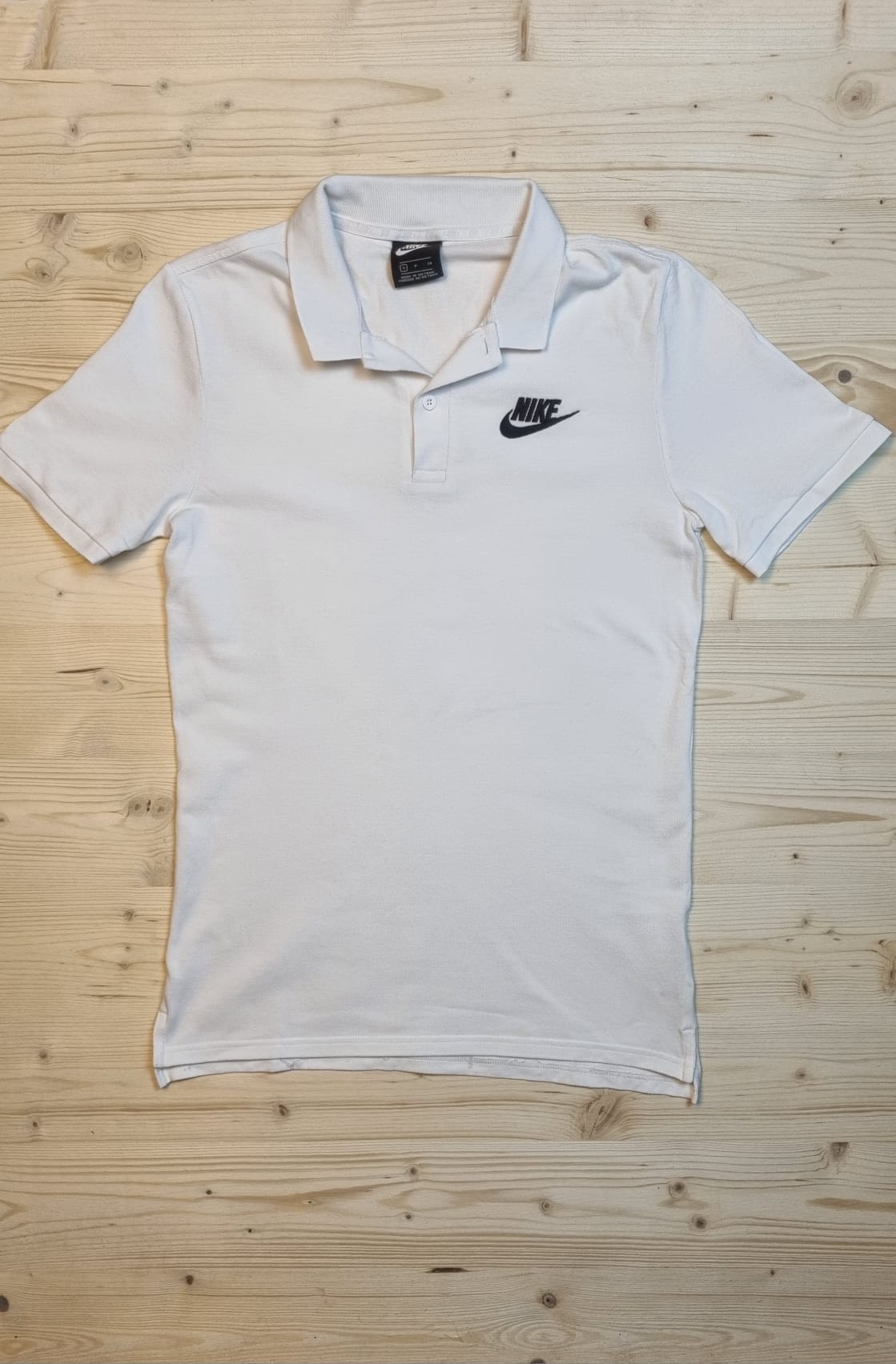 Polo blanc Nike - S