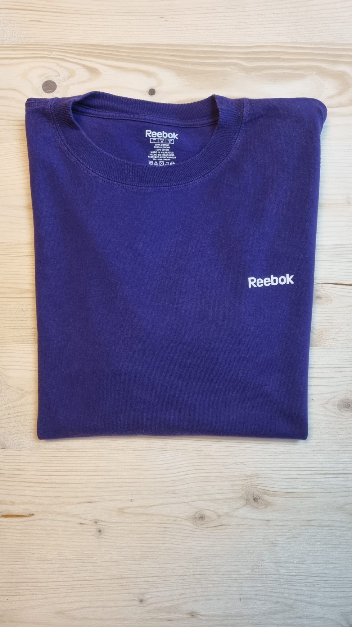T-shirt Reebook violet - L