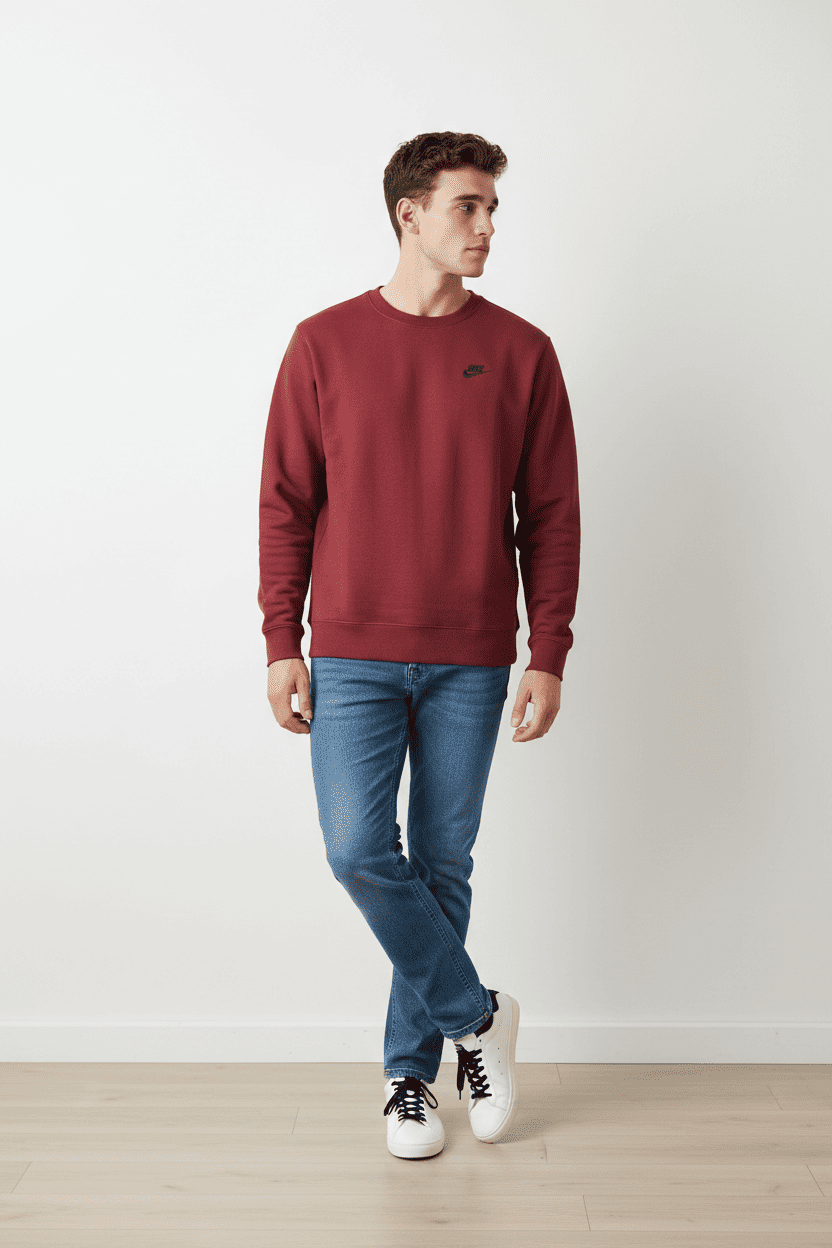 Sweat Nike rouge - M