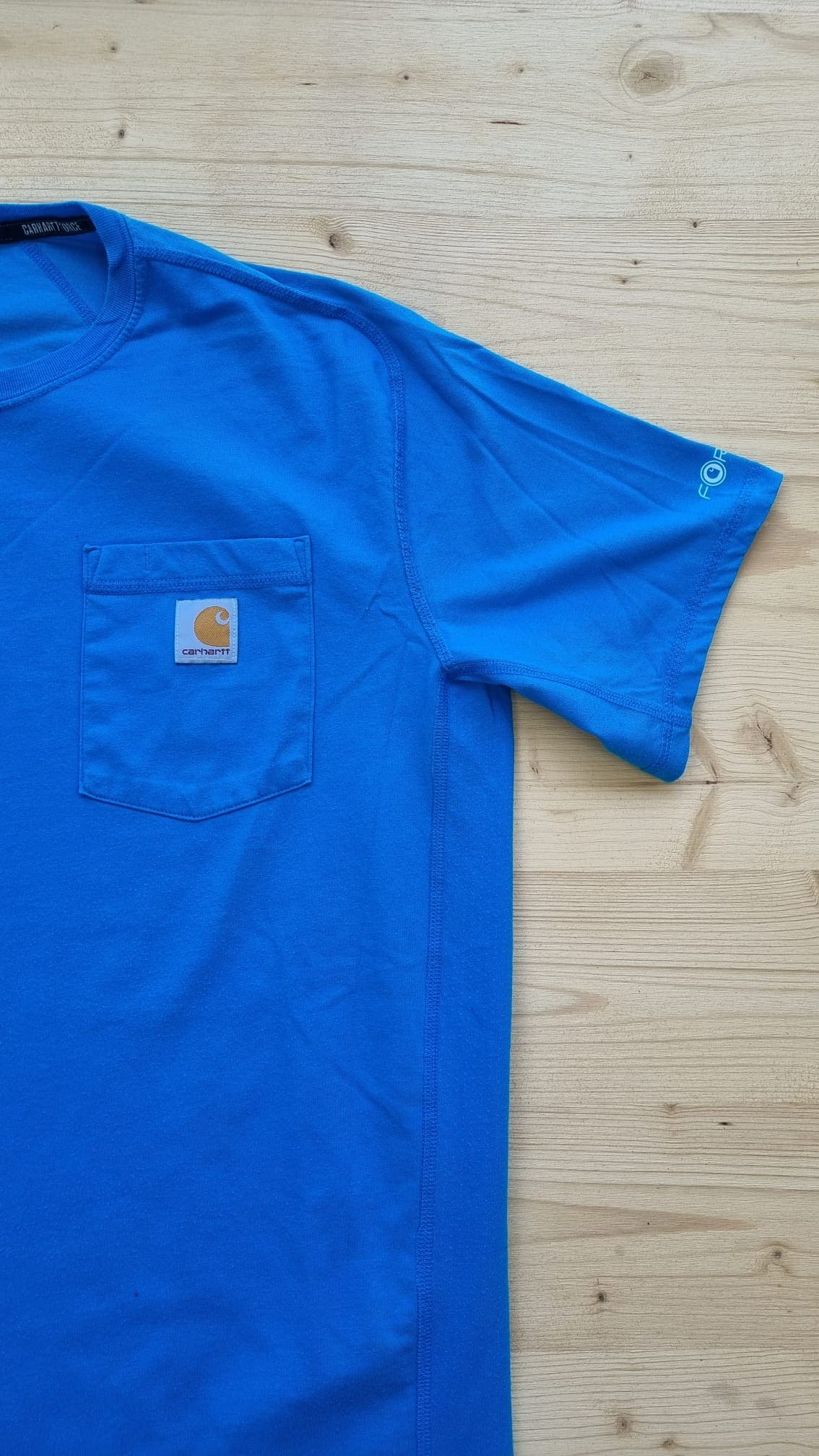 T-shirt Carhartt Bleu taille L - PEAKEE