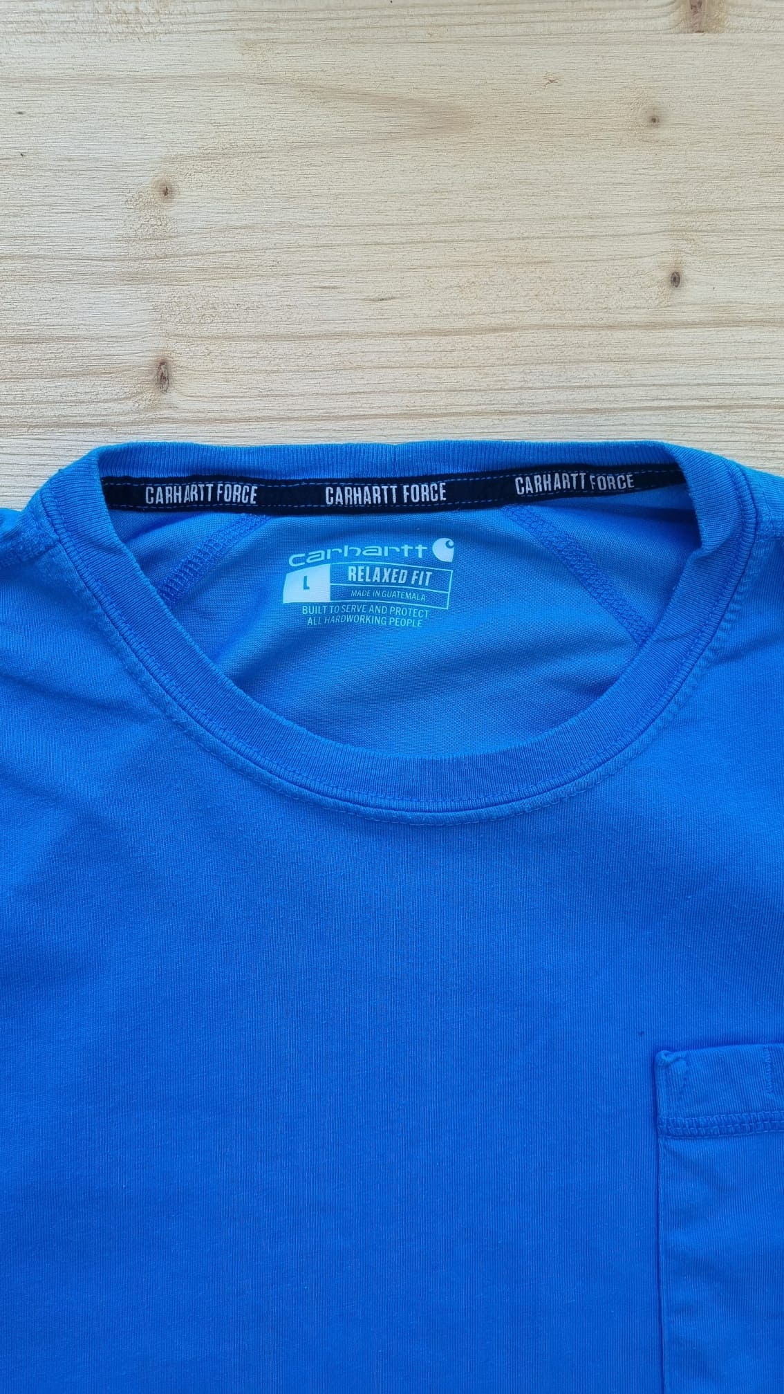 T-shirt Carhartt Bleu taille L - PEAKEE