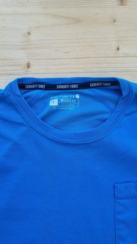 T-shirt Carhartt Bleu taille L - PEAKEE