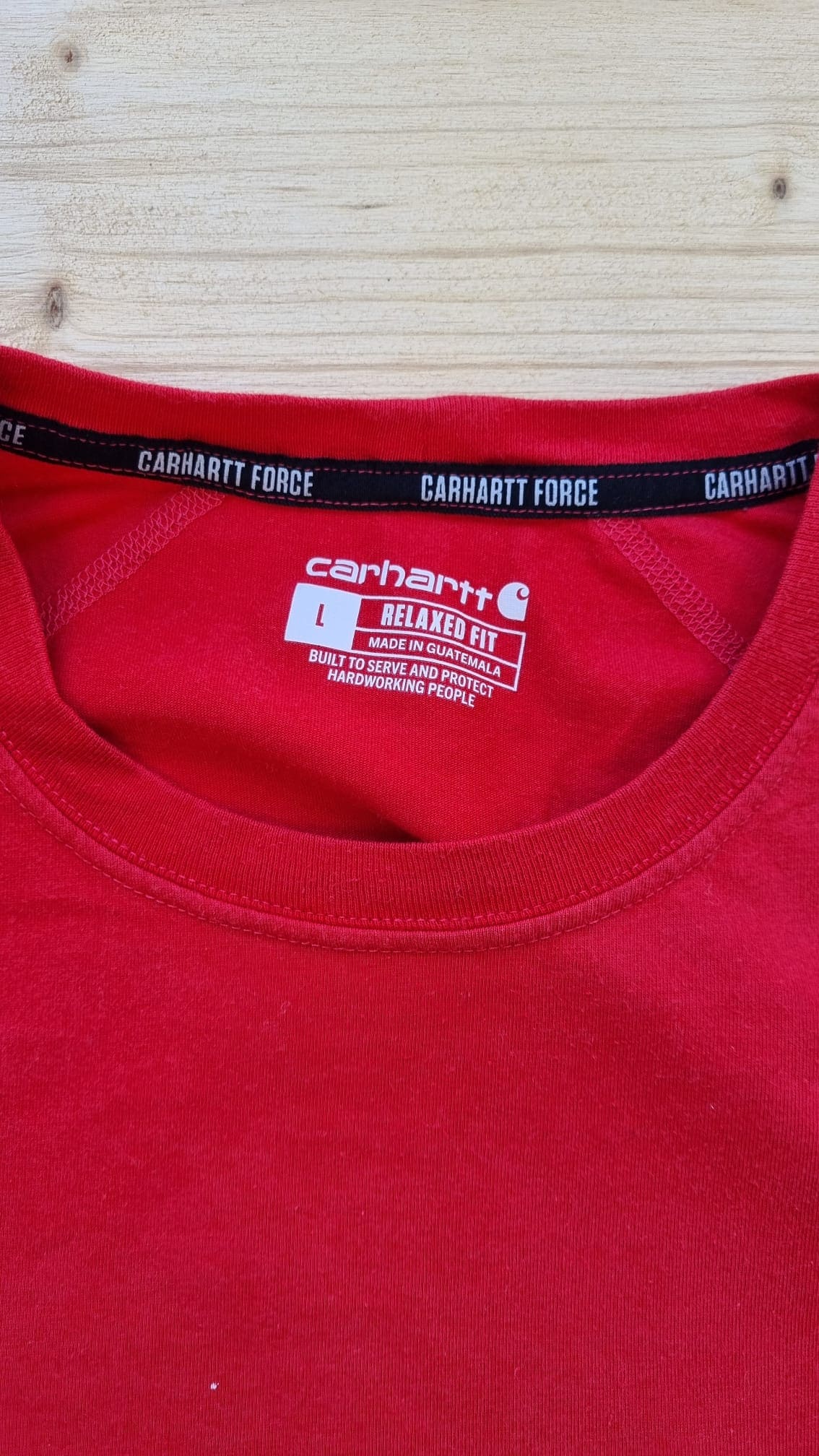 T-shirt Carhartt Rouge taille L - PEAKEE