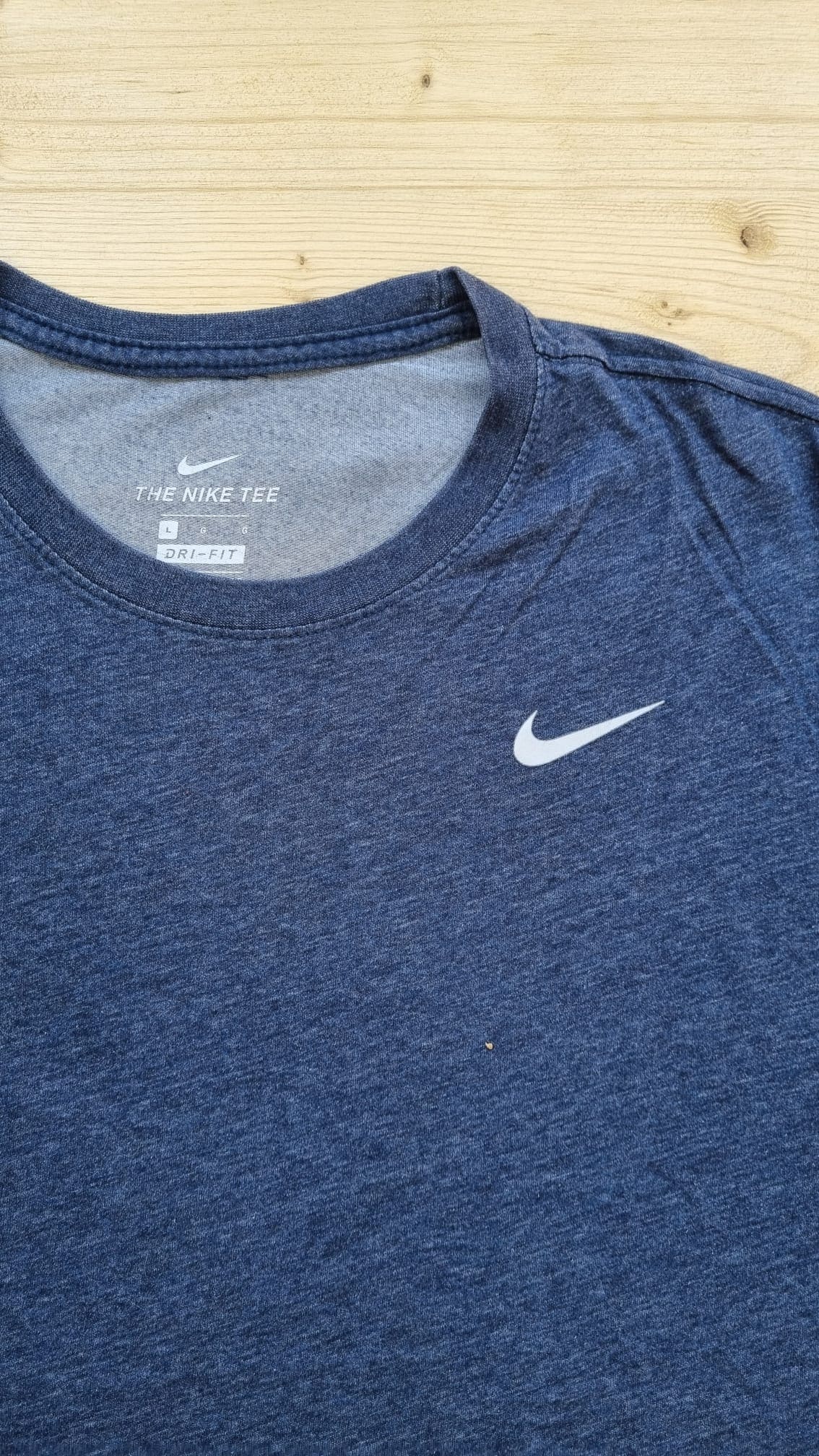 T-shirt Nike Dri-FIT Bleu taille L - PEAKEE