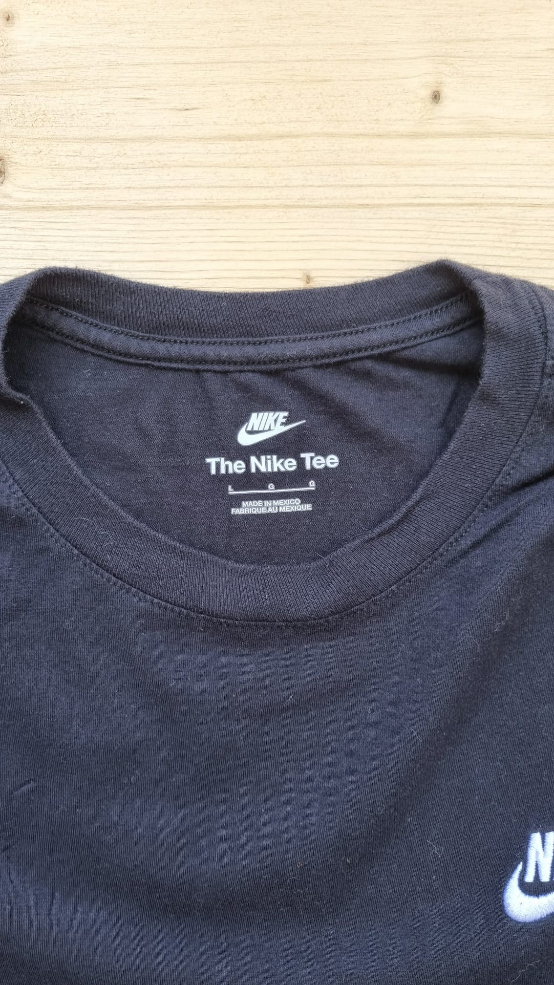 T-shirt manche longue Nike Noir taille L - PEAKEE