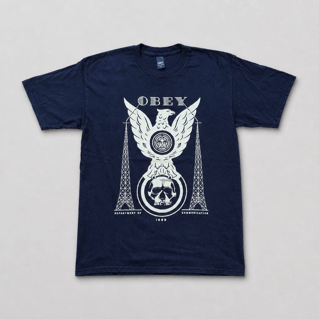 T-shirt Obey Noir taille L - PEAKEE