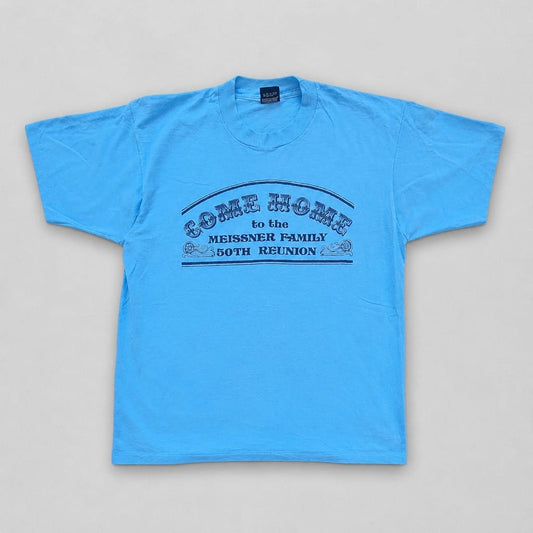 T-shirt Vintage Bleu taille L - PEAKEE